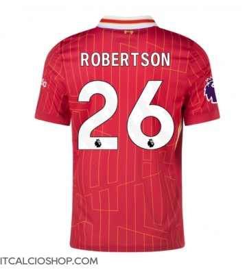 Liverpool Andrew Robertson #26 Prima Maglia 2024-25 Manica Corta